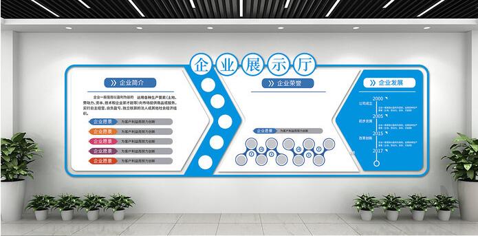 公司企业文化墙设计图片