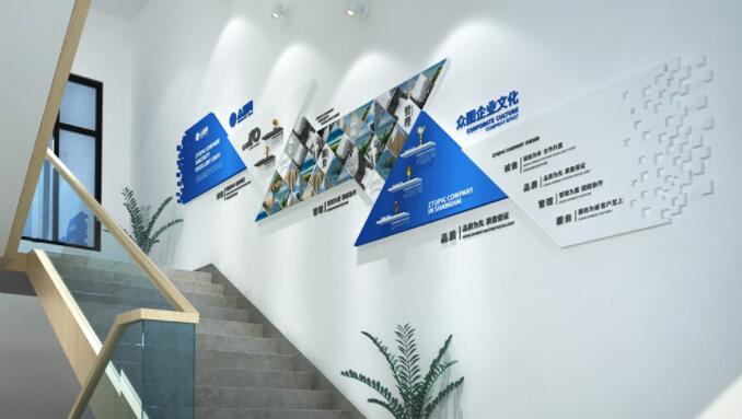 企业文化墙内容设计图片